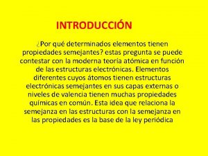 Columna de elementos con propiedades semejantes