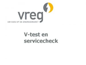 Vreg test