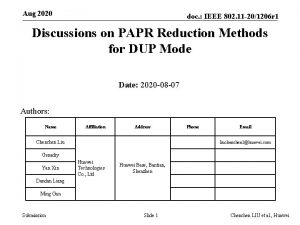 Aug 2020 doc IEEE 802 11 201206 r