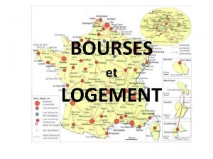 BOURSES et LOGEMENT BOURSES FRANAISES www cnous frbourses