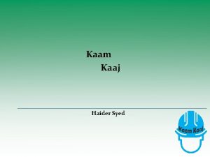 Kaam Kaaj Haider Syed Problem Description 54 of