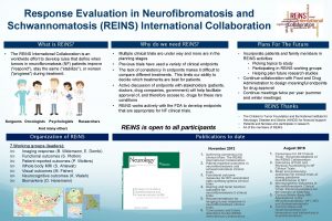 Response Evaluation in Neurofibromatosis and Schwannomatosis REINS International