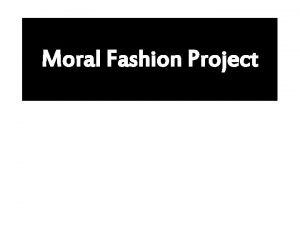 Moral Fashion Project Fair Trade The facts Nike