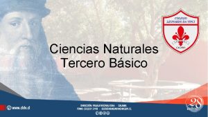 Ciencias Naturales Tercero Bsico INSTRUCIONES GENERALES El material