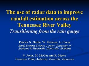 Tva rain gauge