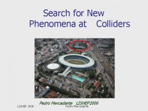 Search for New Phenomena at Colliders LISHEP 2006