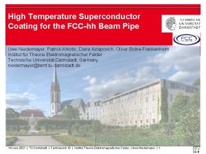 High Temperature Superconductor Coating for the FCChh Beam