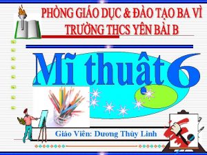 Gio Vin Dng Thy Linh KIM TRA BI