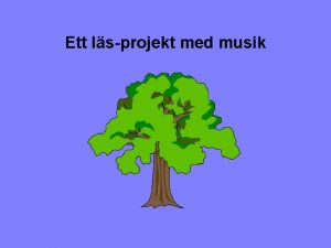 Lugn musik vårbilder