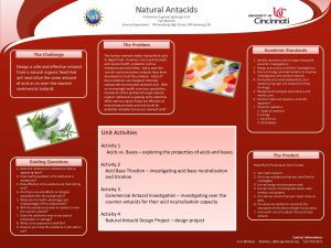 Natural Antacids A Chemical Engineering Design Unit Curt