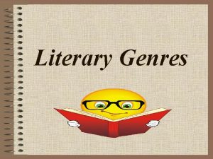 Literary Genres What is a Genre Definition categories