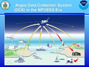 Argos Data Collection System DCS in the NPOESS