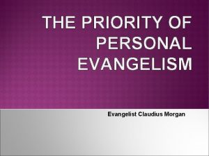 Effective personal evangelism techniques
