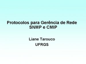 Cmip protocolo