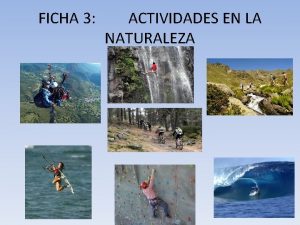 Ficha de la naturaleza