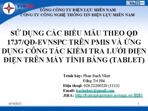 TNG CNG TY IN LC MIN NAM CNG