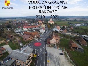 OPINA RAKOVEC VODI ZA GRAANE PRORAUN OPINE RAKOVEC