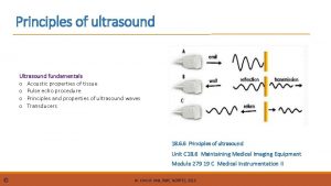 Beam ultrasound