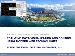 Stefan Ritt Paul Scherrer Institute Switzerland REALTIME DATA