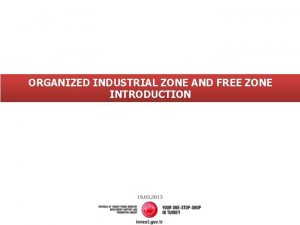 Nilufer organized industrial zone