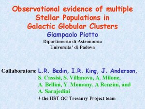 Observational evidence of multiple Stellar Populations in Galactic