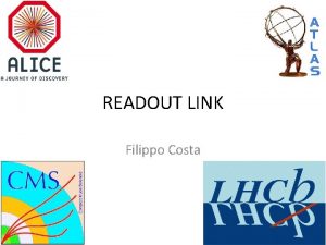 READOUT LINK Filippo Costa Filippo Costa readout link