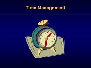 What are the main characteristics of time