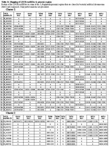 Table S 4 Mapping of LNCR rasi RNAs