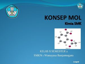 KONSEP MOL Kimia SMK KELAS X SEMESTER 2