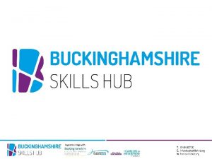 Job Vacancies within Buckinghamshire November 2020 Background This