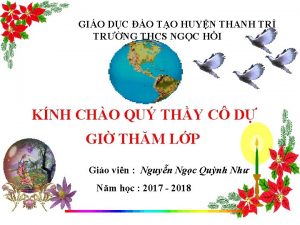 PHNG GIO DC O TO HUYN THANH TR