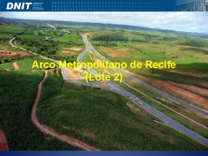 Arco metropolitano recife