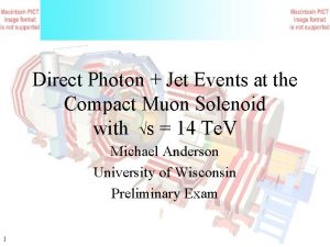 Direct Photon Jet Events at the Compact Muon