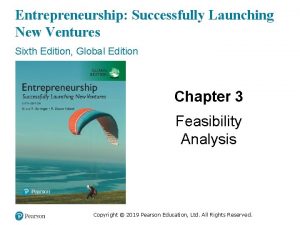 Entrepreneurship Successfully Launching New Ventures Sixth Edition Global