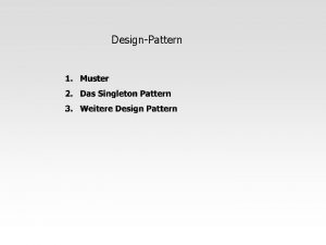 Strukturmuster design pattern