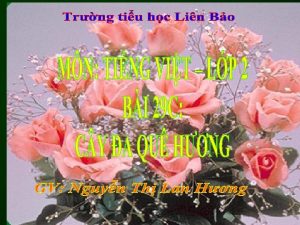 TING VIT Kim tra bi c Cung hi