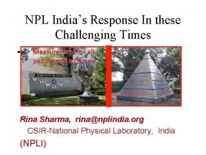 NPL Indias Response In these Challenging Times Ri