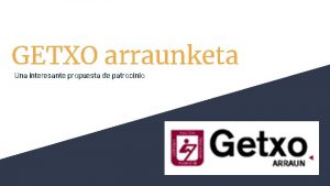 GETXO arraunketa Una interesante propuesta de patrocinio ndice