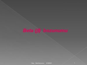 Beta bozunumu Tutay Beta Bozunumu 6152021 1 Beta