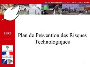 MEDDDPPRSEI MTETMDGUHC PREVENTION DES RISQUES ET LUTTE CONTRE