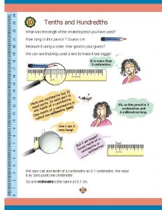 10 Tenths and Hundredths What was the length