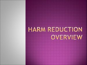 HIV Harm Reduction Navigator Training Commissioned by NYC