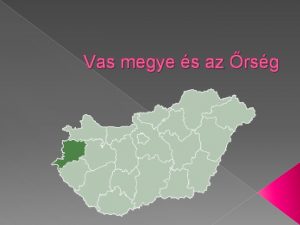 Vas megye térképe részletesen