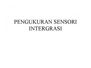 7 dasar sensori integrasi