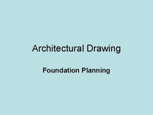 Architectural Drawing Foundation Planning Layout and Design How