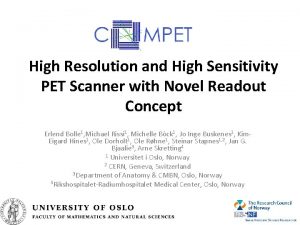 High Resolution and High Sensitivity PET Scanner with