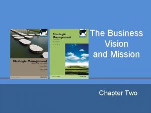 The Business Vision and Mission Chapter Two Copyright