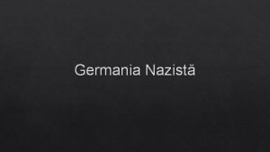 Germania nazista harta