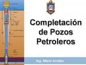 Completacin de Pozos Petroleros Ing Mario Arrieta Completacin