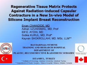Regenerative Tissue Matrix Protects Against Radiationinduced Capsular Contracture